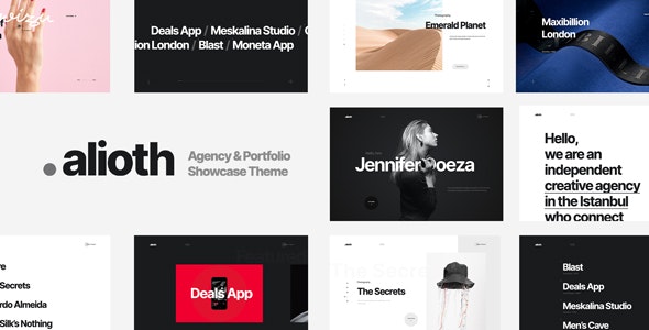 Alioth – Agency  Portfolio Showcase Theme