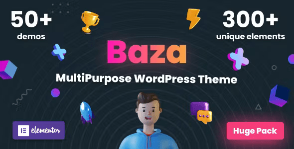 Baza – Creative MultiPurpose WordPress Theme