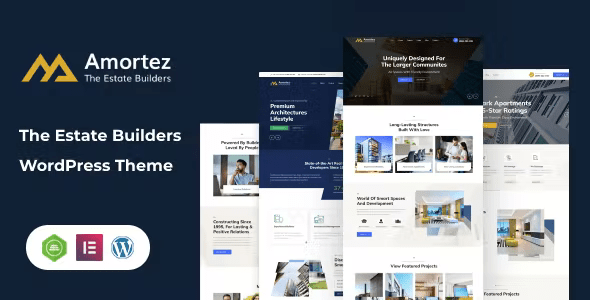 Amortez – Real Estate Group WordPress Theme