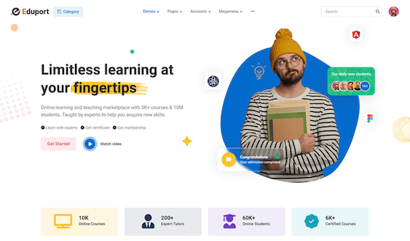 Eduport – LMS, Education and Course Theme 1.2.0