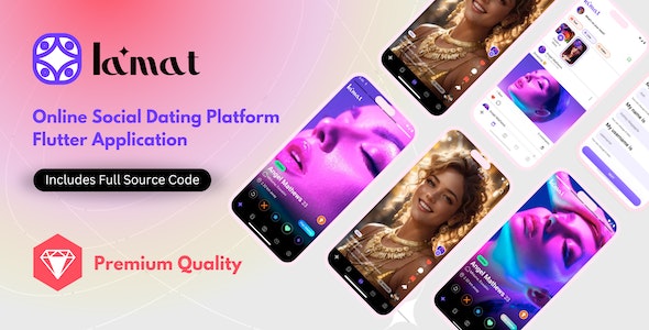 Lamat – Ultimate Online Dating Platform, Video Dating, Live Stream | tinder tiktok tango instagram 3.1.0