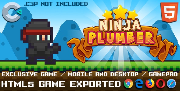 Ninja Plumber – HTML5 Game