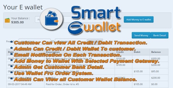 Smart E Wallet – Opencart Plugin