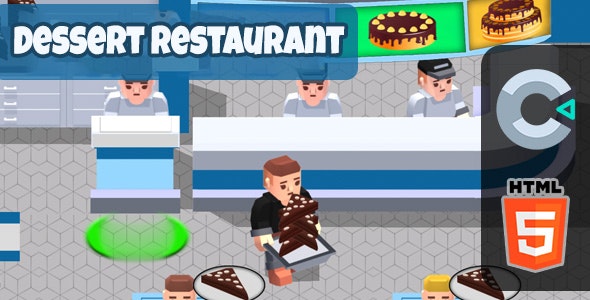 Dessert Restaurant – HTML5 Game – C3P