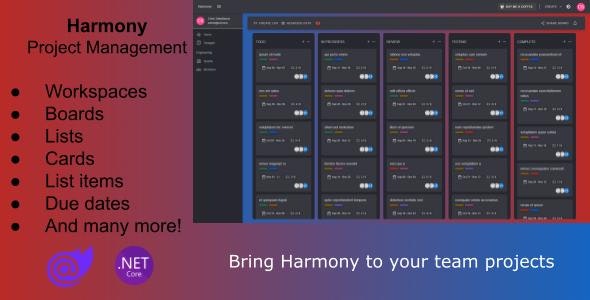 Harmony – Project Management Tool