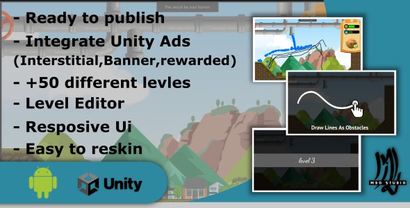 Save the city (Complete Unity Game+Unity ads)