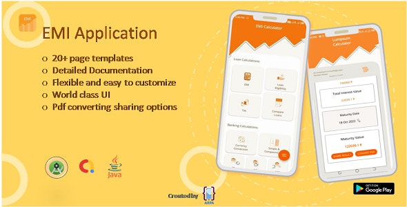 Emi A Financial Calculator app