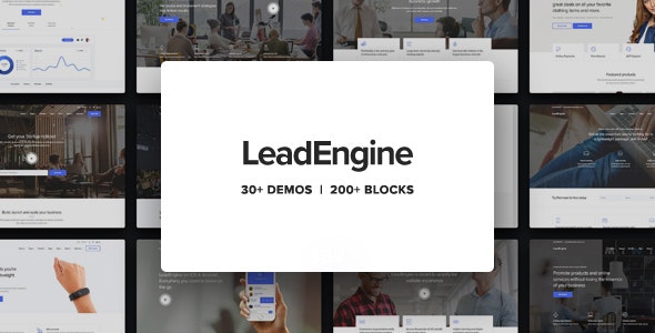 LeadEngine – Multi-Purpose WordPress Theme with Page Builder 4.6