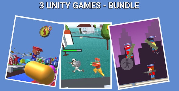 3 Unity Games – Bundle