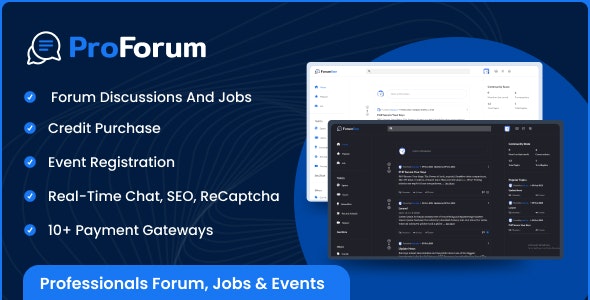 ProForum – Forum, Jobs  Events