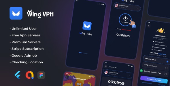 Wing VPN – Unlimited Proxy | Super Fast Free VPN