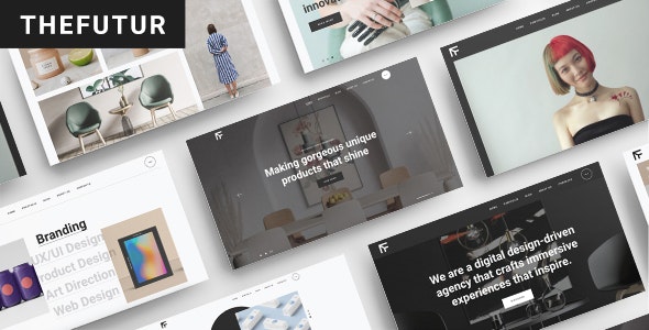 TheFutur – Creative Portfolio  Agency Theme