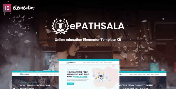 ePathsala – Online Education Elementor Template Kit