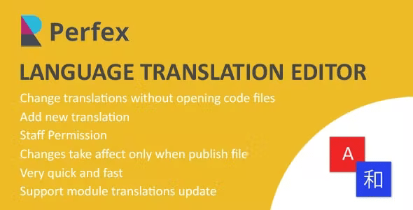 Language Translations for Perfex CRM