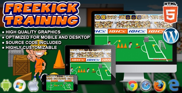 Freekick Training – HTML5 Sport Game