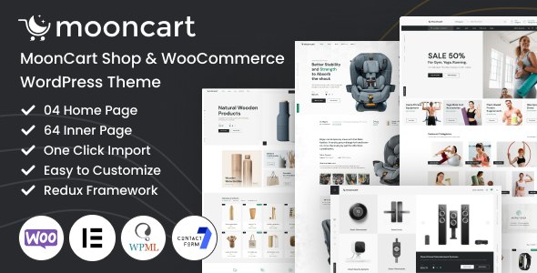 MoonCart | WordPress WooCommerce Theme