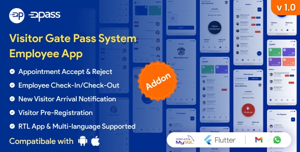 QuickPass – Visitor Gate Pass System Employee App