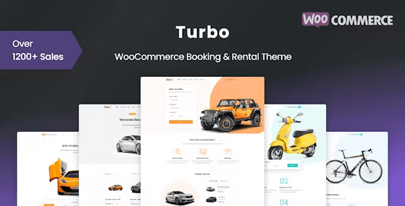 Turbo – WooCommerce Rental  Booking Theme 11.0.7