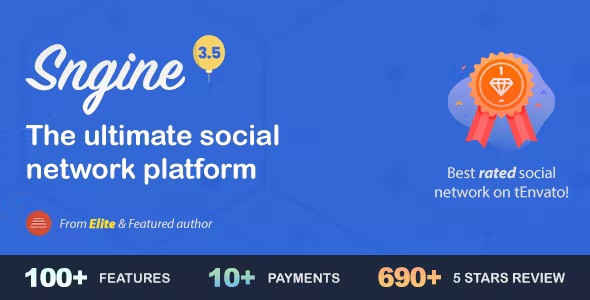 Sngine – The Ultimate PHP Social Network Platform 3.13