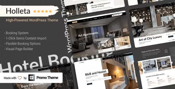 Holleta – Hotel Booking WordPress