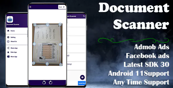 Document Scanner Clone (Android 11 and SDK 30 Supported)