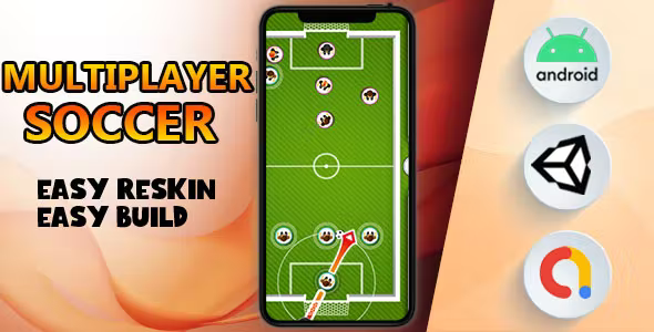 Multiplayer Soccer – (Unity – Admob – Online)