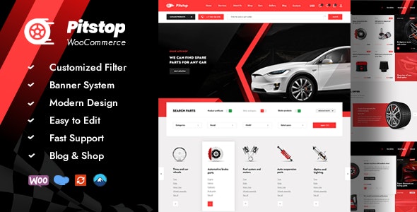 Pitstop – Auto Parts WooCommerce