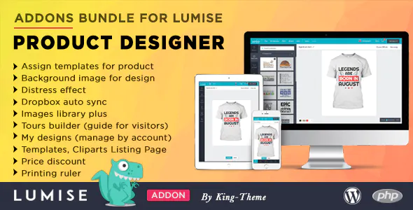 Addons Bundle for Lumise Product Designer