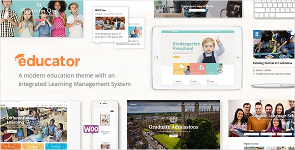 Educator – Education Theme for University  School