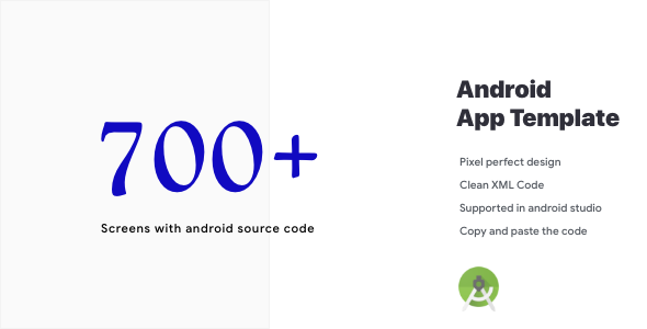 Android app template with code BIG BUNDLE