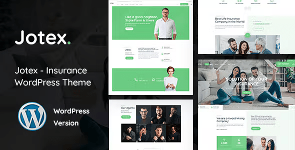 Jotex – Insurance WordPress Theme