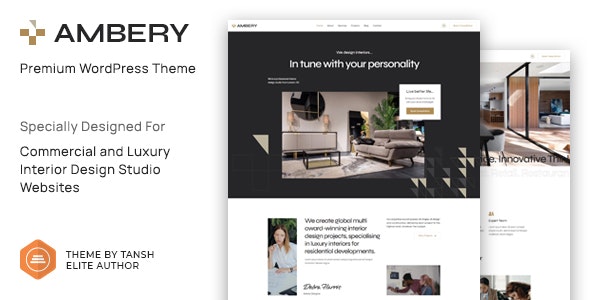 Ambery – Interior Design WordPress Theme