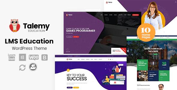 Talemy – LMS Education WordPress Theme 1.2.23