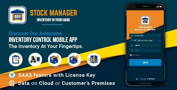 Stock Manager – Inventory Management Application With SaaS Feature