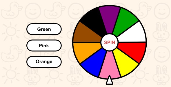 Color Wheel | Educational Game for Kids | Html5 Game | Construct 2/3