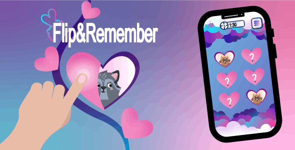 Flip  Remember – HTML5 – Construct 3