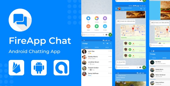 FireApp Chat – Android Chatting App with Groups