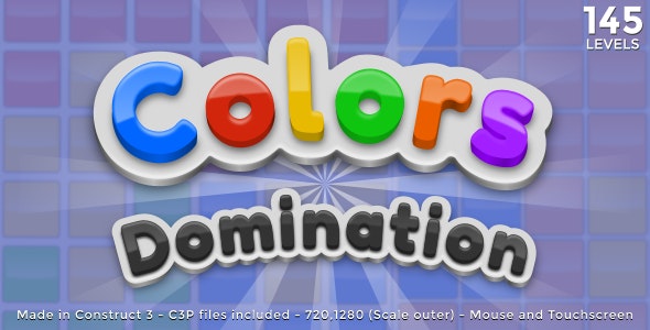 Colors domination – HTML5 Relaxing game