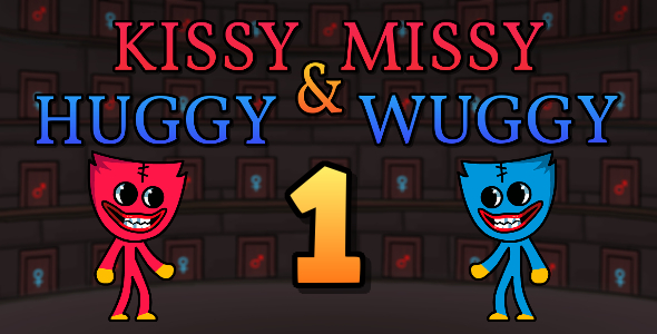 Kissy & Huggy! – HTML5 game – Construct 3 – C3p