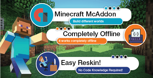 Minecraft McAddon Template Project|Create McAddon Android App