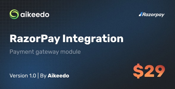 Razorpay Payment Gateway – Aikeedo Plugin