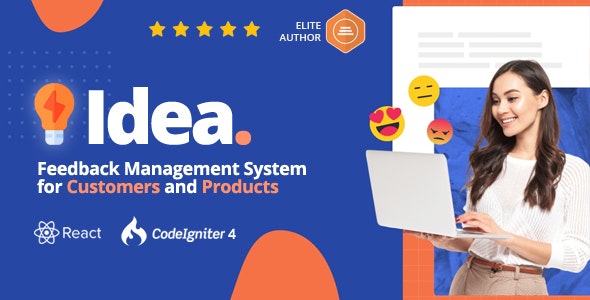 Idea Feedback Management System – Customer Feedback  Feature Requests for your Products / Services