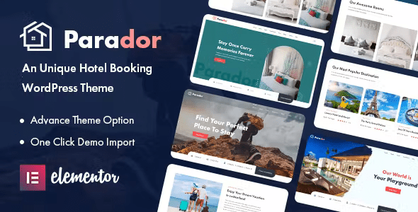 Parador – Hotel Booking WordPress Theme