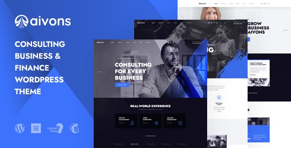 Aivons – Business Consulting WordPress Theme