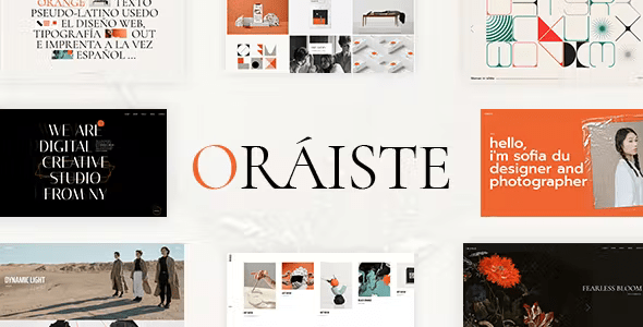 Oráiste – Creative Portfolio WordPress Theme