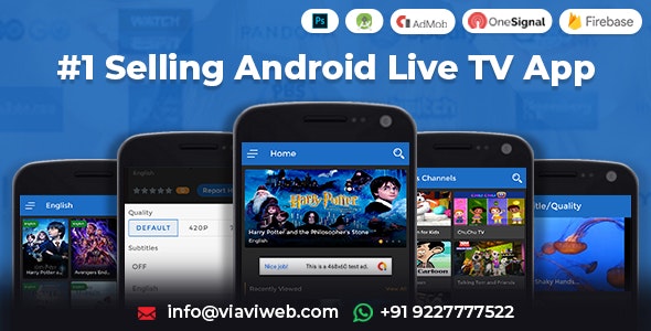 Android Live TV ( TV Streaming, Movies, Web Series, TV Shows  Originals)