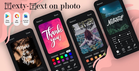 Graphic design – Text on photo – Text to Photo – Text On Picture – Font Text On Photo