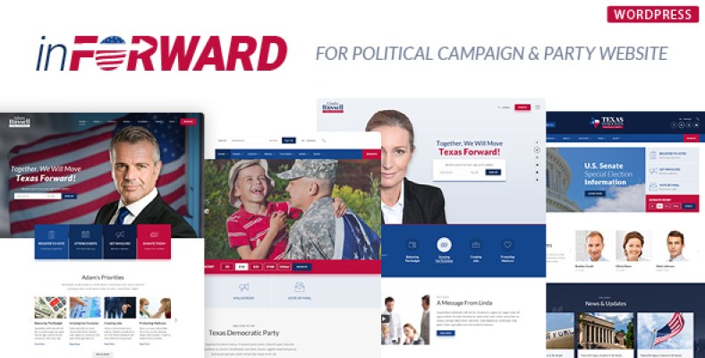 inForward – Political Campaign and Party WordPress Theme 3.9