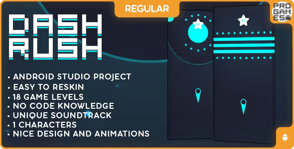 Dash Rush (REGULAR) – ANDROID – IOS – BUILDBOX CLASSIC game