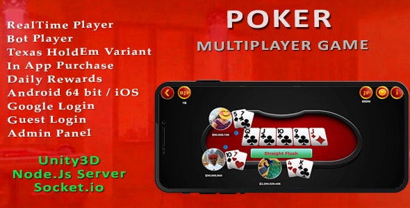 Texas Holdem Poker Multiplayer Game